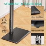 WALI Tall TV Stand with Power Outlet, Swivel