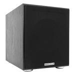 Rockville Rock Shaker 8 Black, 8" Powered Subwoofer, 400W, Deep Bass, Class-D Amp, RCA/Speaker Inputs, for Home Theater & Studio