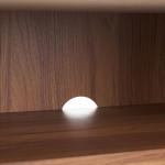 SAFAVIEH Lylia TV Stand for up to 65" Flatscreen – Walnut Brown & Black, 4 Doors with Interior Storage, Entertainment Media Console Cabinet (MED9623A)