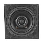 Rockville Pair Cube Black 30W RMS 3.5" Home Theater Wall Speakers, 8 Ohm, 360-Degree Swivel Brackets, True 2-Way Audio, Compact Design, for Home Theater and Surround Sound