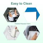 Projector Screen and Stand, Towond 100 inch Portable Movie Screen Indoor Outdoor 16:9 HD Front Rear Projection Screen with Carry Bag Wrinkle-Free and Foldable Polyester Fabric Design for Home Cinema