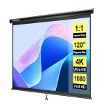 VIVOHOME 120 Inch HD 4K Projector Screen