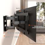 Futurleal Corner TV Mount for 50-100 Inch TVs