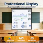 VIVOHOME 120 Inch HD 4K Projector Screen