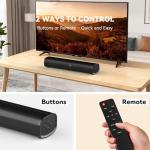 Smart TV Sound Bar with Bluetooth and Surround Sound