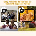 72-Inch Portable Double-Sided Projector Screen