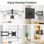 Full Motion TV Wall Mount for 13-32 Inches