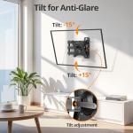 Full Motion TV Wall Mount for 13-32 Inches