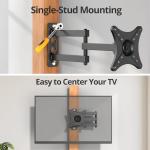 Full Motion TV Wall Mount for 13-32 Inches
