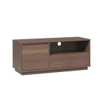 Linon Beka Walnut Mid-Century Media Console