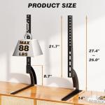 Universal Height Adjustable TV Stand for 22-65" TVs