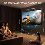 100 Inch Portable Projector Screen with Stand