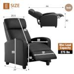 FDW Recliner Chair for Home Theater Seating