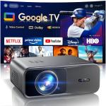 Google TV Smart 4K Projector with WiFi and Bluetooth