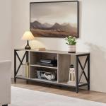 Yaheetech Gray TV Stand for 65-Inch TVs