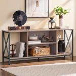 Yaheetech Gray TV Stand for 65-Inch TVs