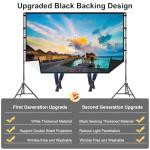 TOWOND 120-inch Portable Outdoor Projector Screen