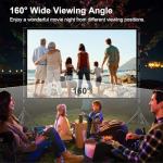 TOWOND 120-inch Portable Outdoor Projector Screen