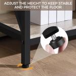 Yaheetech Gray TV Stand for 65-Inch TVs