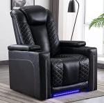 CANMOV Electric Recliner with USB Ports and Cup Holders
