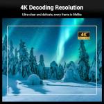 HAPPRUN 1500 Lumens Smart Outdoor Projector