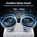 HAPPRUN 1500 Lumens Smart Outdoor Projector