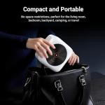 HAPPRUN 1500 Lumens Smart Outdoor Projector