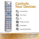 Universal Backlit Remote for TVs & Streaming Devices