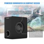 BESTISAN 6.5'' Powered Side Firing Subwoofer