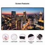 100-Inch Foldable Projector Screen for Home Theater