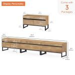 Wampat Modern 3-in-1 TV Stand for 110-inch TVs