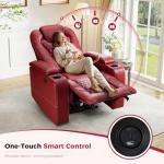 Power Recliner Chairs with USB Ports and Cup Holders