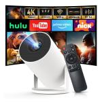 Mini Projector with Wi-Fi 6 & Bluetooth 5.4