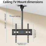 USX STAR Ceiling TV Mount for 26-65 Inch TVs
