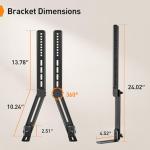 Perlegear Adjustable Soundbar Mount for TV