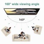 TOWOND 120-inch Foldable Projector Screen for Movies