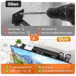 No-Drill Universal Soundbar Mount for Most TVs