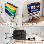 No-Drill Universal Soundbar Mount for Most TVs