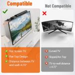 No-Drill Universal Soundbar Mount for Most TVs