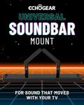 ECHOGEAR Adjustable Sound Bar Mounting Brackets