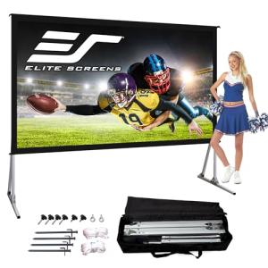 Elite Screens 120-Inch Portable Movie Projector Screen