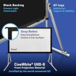 Elite Screens 120-Inch Portable Movie Projector Screen