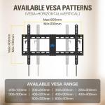 Advanced Tilt TV Wall Mount for 42-90 Inch TVs