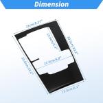 Mazda 3 Gear Shift Knob Cover Trim - Carbon Fiber