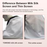 TOWOND 150-Inch Outdoor Indoor Projector Screen