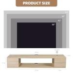 GHC Wall Mounted TV Stand with Storage Shelf