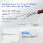 32.8ft Speaker Cord for Samsung 5.1 Systems