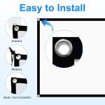 60 Inch Portable 4K Projector Screen for Outdoor Movies