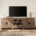 WAMPAT Modular Farmhouse TV Stand for 85-Inch TVs