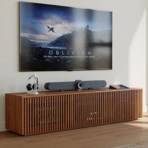 POVISON Mid Century Modern TV Stand with Storage